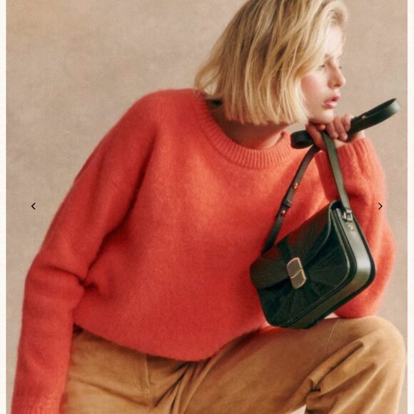 Amiel Sweater - Vine Peach - Picture 2 of 6